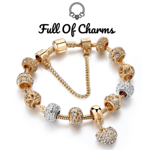 bracelet charms coeur eternel