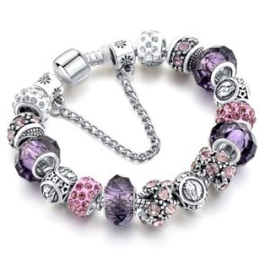 bracelet poissons full of charms