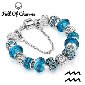 bracelet charms verseau
